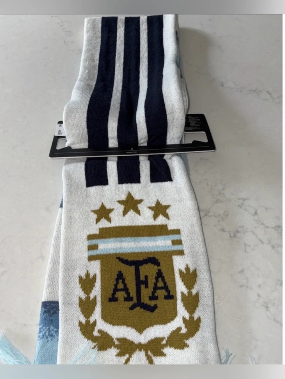 Adidas Argentina National Team 26  Football Scarf -Adidas KE1385- World Cup 2026